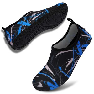 Sporty Water Shoes for Women, Barefoot Quick-Dry Slip-on Aqua Yoga Socks