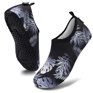 Sporty Water Shoes for Women, Barefoot Quick-Dry Slip-on Aqua Yoga Socks