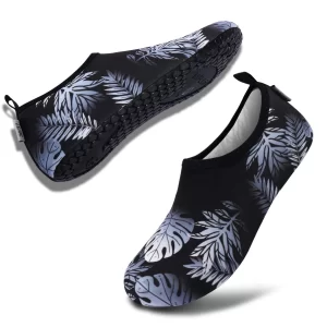 Sporty Water Shoes for Women, Barefoot Quick-Dry Slip-on Aqua Yoga Socks