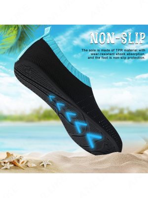 Womens Mens Water Shoes Summer Sports Beach Barefoot Quick-Dry Aqua Socks