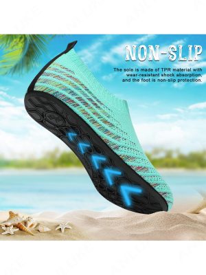 Womens Mens Water Shoes Summer Sports Beach Barefoot Quick-Dry Aqua Socks