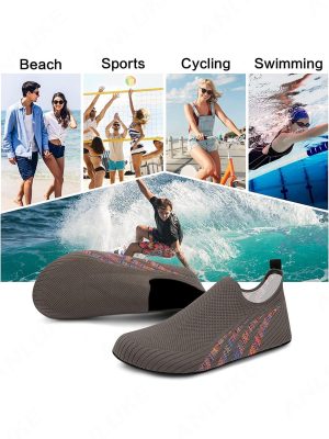 Womens Mens Water Shoes Summer Sports Beach Barefoot Quick-Dry Aqua Socks