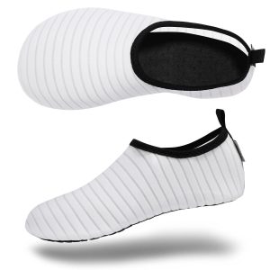 Water Sports Shoes for Men Women, Barefoot Quick-Dry Slip-on Aqua Socks