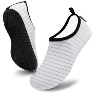 Water Sports Shoes for Men Women, Barefoot Quick-Dry Slip-on Aqua Socks