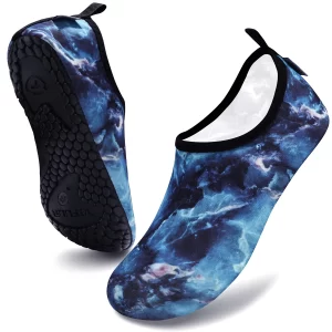 Water Sports Shoes for Men Women, Barefoot Quick-Dry Slip-on Aqua Socks