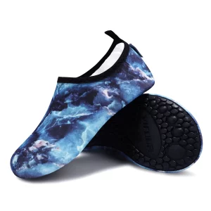 Water Sports Shoes for Men Women, Barefoot Quick-Dry Slip-on Aqua Socks