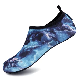 Water Sports Shoes for Men Women, Barefoot Quick-Dry Slip-on Aqua Socks