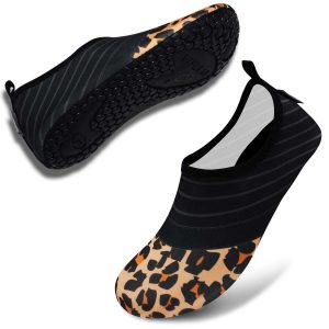 Water Sports Shoes for Men Women, Barefoot Quick-Dry Slip-on Aqua Socks