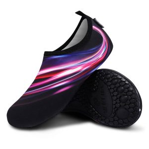 Water Sports Shoes for Men Women, Barefoot Quick-Dry Slip-on Aqua Socks