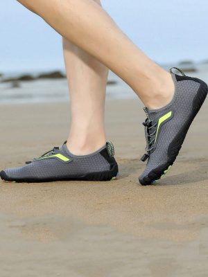 Water Sports Shoes For Adults, Quick Dry Aqua Shoes, Anti-Slip Barefoot Shoes With Mesh Upper